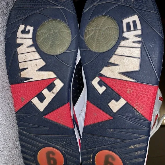 Patrick Ewing :ECLIPSE White/Navy/Red USA OG - Picture 7 of 7